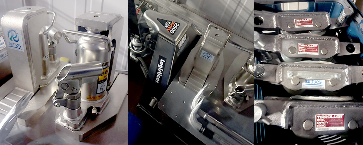 クリーンルーム対応可能な専用機材